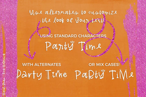 Mardi Gras Party Font Font Beck McCormick 