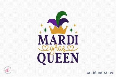 Mardi Gras Queen - Mardi Gras SVG Design SVG CraftLabSVG 