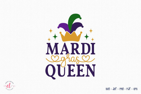 Mardi Gras Queen - Mardi Gras SVG Design SVG CraftLabSVG 
