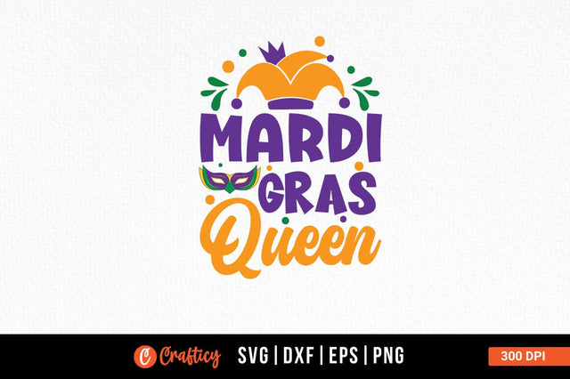 Mardi Gras Queen SVG Design SVG Designangry 