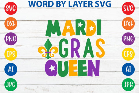 Mardi Gras Queen SVG DESIGN SVG Rafiqul20606 