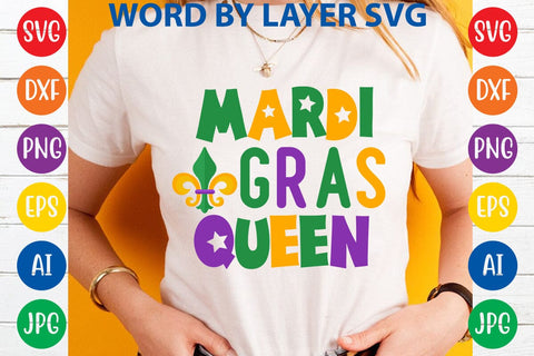 Mardi Gras Queen SVG DESIGN SVG Rafiqul20606 