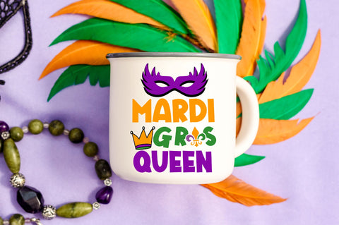 mardi gras queen Svg Design SVG Regulrcrative 