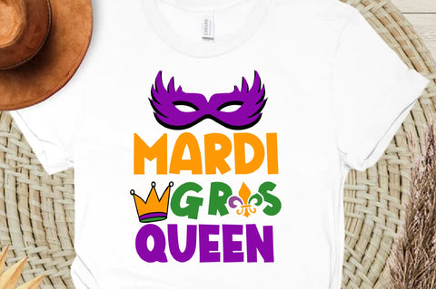 mardi gras queen Svg Design SVG Regulrcrative 