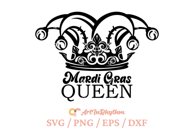 Mardi Gras Queen svg SVG Artinrhythm shop 