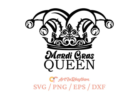 Mardi Gras Queen svg SVG Artinrhythm shop 