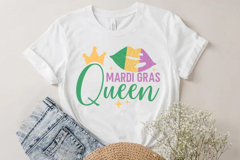 Mardi gras Queen t-shirt design SVG FiveStarCrafting 