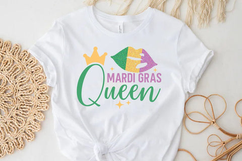 Mardi gras Queen t-shirt design SVG FiveStarCrafting 