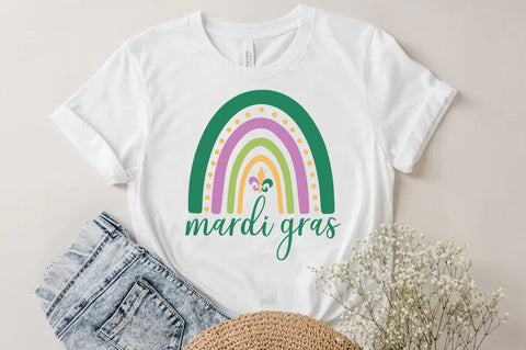 Mardi gras Rainbow Design shirt SVG FiveStarCrafting 