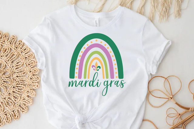Mardi gras Rainbow Design shirt SVG FiveStarCrafting 