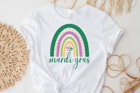 Mardi gras Rainbow Design shirt SVG FiveStarCrafting 