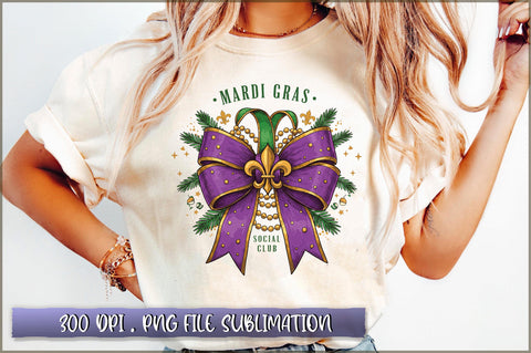 Mardi Gras Social Club Sublimation Sublimation Shetara Begum 