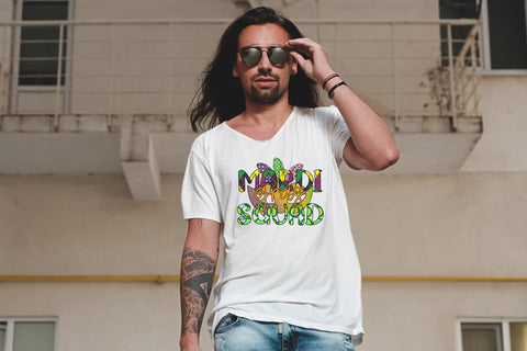 Mardi Gras Squad PNG Sublimation Sublimation CraftLabSVG 