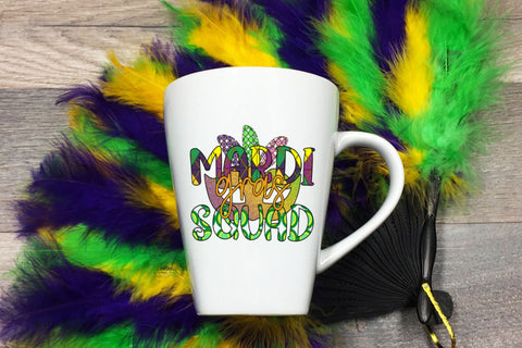 Mardi Gras Squad PNG Sublimation Sublimation CraftLabSVG 