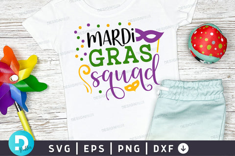 Mardi gras squad SVG Design SVG Regulrcrative 