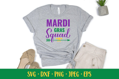 Mardi Gras squad SVG. Funny Mardi Gras Quote. Shirt design SVG LaBelezoka 