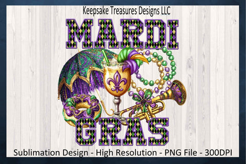 Mardi Gras, Stitch Faux Embroidery Letters, Mardi Gras Sublimation PNG, Mardi Gras Icons, Digital Download Sublimation Keepsake Treasures Designs LLC. 