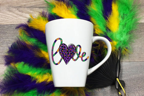 Mardi Gras Sublimation Design | Love PNG Sublimation CraftLabSVG 