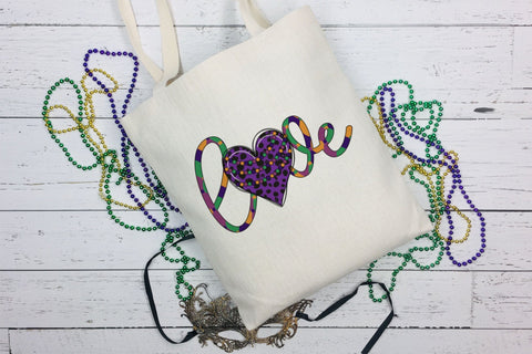 Mardi Gras Sublimation Design | Love PNG Sublimation CraftLabSVG 