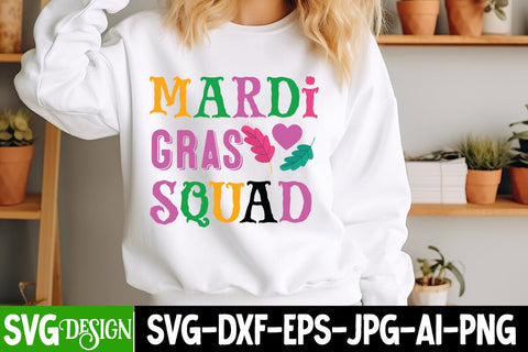 Mardi Gras SVG Bundle | Carnival Cutting Files | Festive Clipart for Cricut & Silhouette | Mardi Gras Mask, Beads, Crown, Jester Hat, King Cake, and Fleur-de-Lis Designs | Digital Download | Perfect for T-Shirts, Mugs, Party Decor, and Crafts SVG BlackCatsMedia 