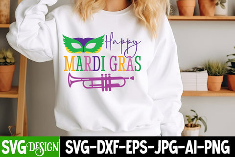 Mardi Gras SVG Bundle | Carnival Cutting Files | Festive Clipart for Cricut & Silhouette | Mardi Gras Mask, Beads, Crown, Jester Hat, King Cake, and Fleur-de-Lis Designs | Digital Download | Perfect for T-Shirts, Mugs, Party Decor, and Crafts SVG BlackCatsMedia 