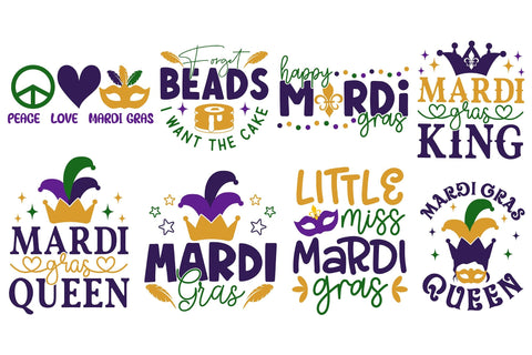 Mardi Gras SVG Bundle SVG CraftLabSVG 