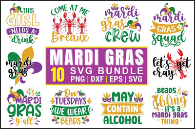 Mardi Gras SVG Bundle SVG Designangry 