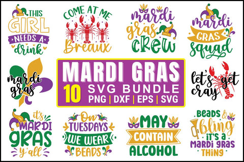 Mardi Gras SVG Bundle SVG Designangry 
