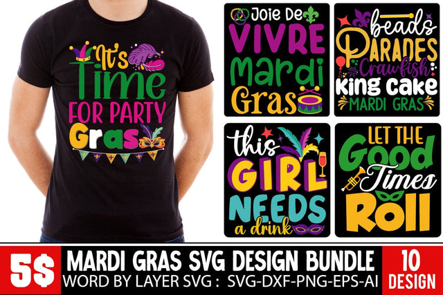 MArdi Gras SVG Bundle SVG Insomnia Std 