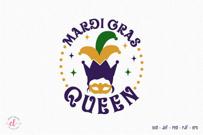 Mardi Gras SVG Design | Mardi Gras Queen SVG CraftLabSVG 