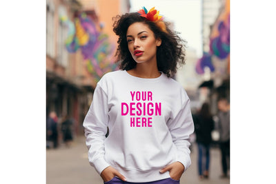 Mardi Gras Sweatshirt Mockup Mock Up Photo Craftlabsvg24 