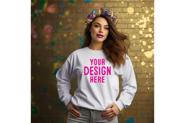 Mardi Gras Sweatshirt Mockup Mock Up Photo Craftlabsvg24 