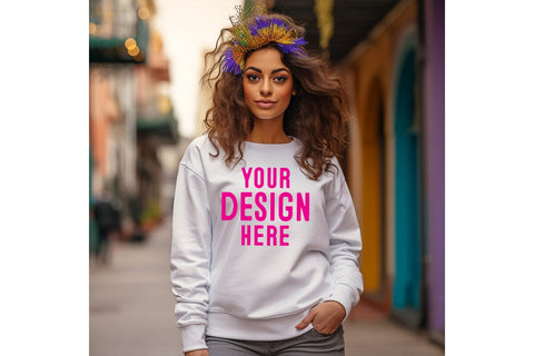 Mardi Gras Sweatshirt Mockups Bundle 1 Mock Up Photo Craftlabsvg24 