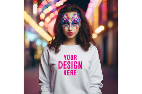 Mardi Gras Sweatshirt Mockups Bundle 1 Mock Up Photo Craftlabsvg24 