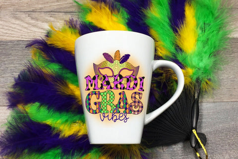 Mardi Gras Vibes PNG Sublimation Sublimation CraftLabSVG 