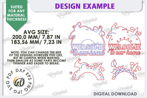 Mardi Gras Welcome Sign Laser Cut. Mardi Gras Decor SVG SVG Evgenyia Guschina 