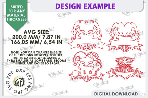 Mardi Gras Welcome Sign Laser Cut. Mardi Gras Decor SVG SVG Evgenyia Guschina 