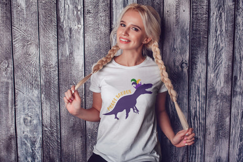 Mardi Saurus - Mardi Gras SVG Design SVG CraftLabSVG 