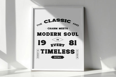 Mareno - A Modern Slab Serif Font Font studioalmeera 