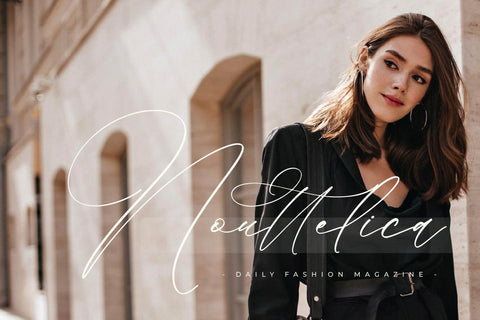 Marenttos Timellore - Modern Calligraphy Script Font Letterena Studios 