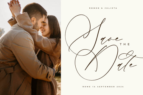 Marenttos Timellore - Modern Calligraphy Script Font Letterena Studios 