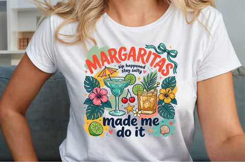 Margarita Cocktail Summer Party PNG Sublimation designartist 