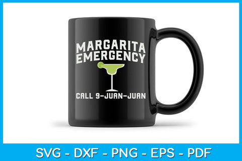 Margarita Emergency Mexican Fiesta Funny Cinco de Mayo SVG PNG PDF Cut File SVG Creativedesigntee 