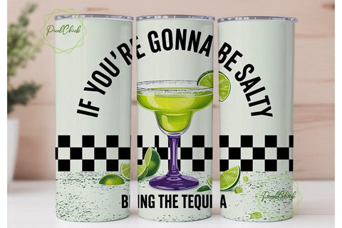 Margarita Tumbler Wrap PNG Sublimation PixelChick 
