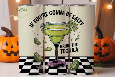 Margarita Tumbler Wrap PNG Sublimation PixelChick 