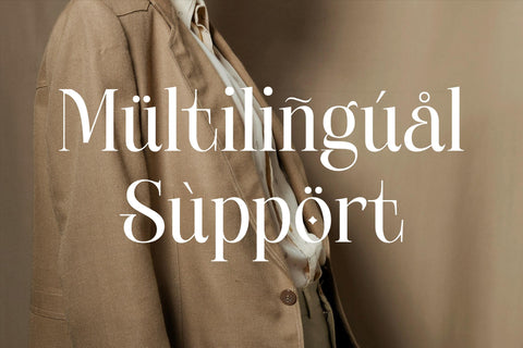 Margesh Typeface Font Storytype Studio 