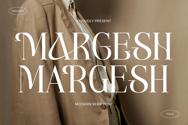 Margesh Typeface Font Storytype Studio 