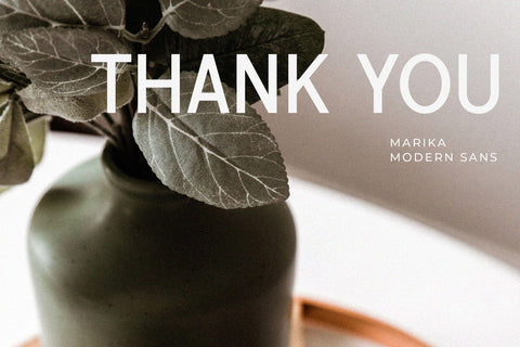 Marika - Modern Sans Serif Font studioalmeera 