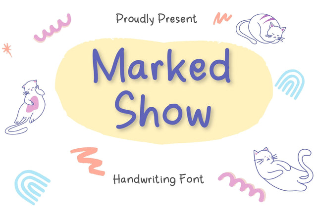 Marked Show Font Aisyah 