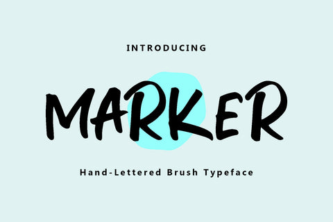 Marker Font Yuby 